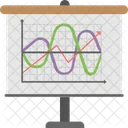 Sine Cosine Charting Icon