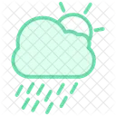 Weather Duotone Line Icon 아이콘