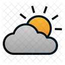 Sun Cloud Weather Icon