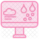 Weather Alert Duotone Line Icon Icon