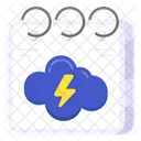 Weather Calendar  Icon