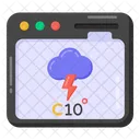 Weather Website  Icon