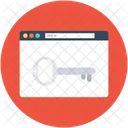 Web Security Key Icon