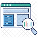 Web Analysis  Icon