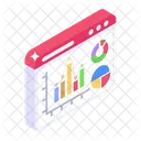 Web Analytics Web Infographic Web Statistics Icon