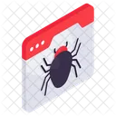 Web Bug Web Virus Malicious Website Icon