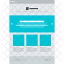 Web Design Website Layout Icon