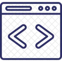 Web Development Html Coding Html Icon