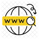 Web Domain Www Web Www Domain アイコン