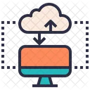 Web Hosting Computer Icon