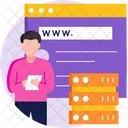 Web Hosting  Icon