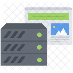 Web Hosting  Icon