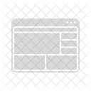 Web UI Layout Icons Are Visual Representations Of Actions Or Elements Related To The Arrangement And Structure Of A Webpage Or Application Interface They Are Typically Small Simple Symbols That Convey Their Meaning Intuitively Icon