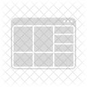 Web UI Layout Icons Are Visual Representations Of Actions Or Elements Related To The Arrangement And Structure Of A Webpage Or Application Interface They Are Typically Small Simple Symbols That Convey Their Meaning Intuitively Icon