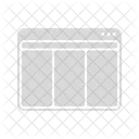 Web UI Layout Icons Are Visual Representations Of Actions Or Elements Related To The Arrangement And Structure Of A Webpage Or Application Interface They Are Typically Small Simple Symbols That Convey Their Meaning Intuitively Icon