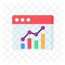 Web Marketing Annalytic  Icon