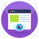 Web Monitoring  Icon