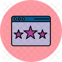 Web Page Feedback Certificate Copywriting Icon