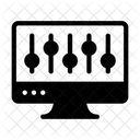 Web Parameters Web Equalizer Web Setting Icon