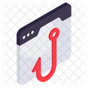 Web Phishing Cybercrime Cyber Attack Icon