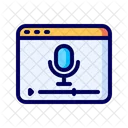 Podcast Play Audio Icon