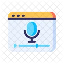 Podcast Play Audio Icon