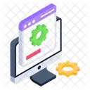 Web Processing  Icon