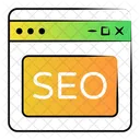 Web Seo Dashboard Website Icon