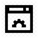 Web Setting Options Icon