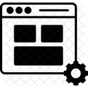 Web Setting Adjustment Dashboard Icon
