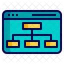 Ilayout Web Sitemap Layout Icon