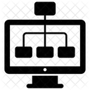 Algorithm Workflow Web Scheme Icon