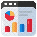 Web Statistics  Icon