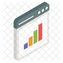 Web Statistics  Icon