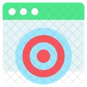 Web Target  Icon