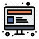 Webpage Seo  Icon