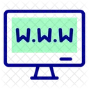 Website Marketing Internet Icon