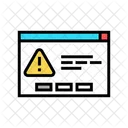 Website Error  Icon