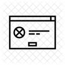 Error Application Window Icon