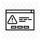 Computer Task Error Icon