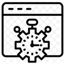 Website Loading Web Speed Icon