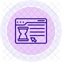 Website Loading Line Icon Icon