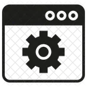 Setting Web Cog Icon