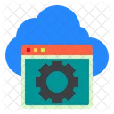 Web Hosting Cloud Icon