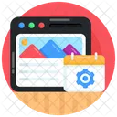 Web Layout Web Settings Website Management Icon