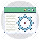 Website Optimization Marketing Icon