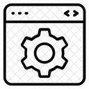 Website Settings Configuration Icon