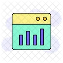 Website traffic  Icon