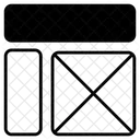 Header Website Wireframe Icon