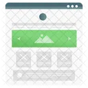 Website Wireframe  Icon